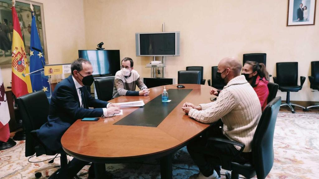 Reunión de Ángel Blanco con la ONG Acción Norte