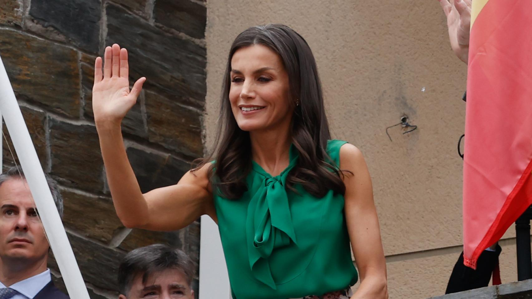 La Reina en su último acto público.