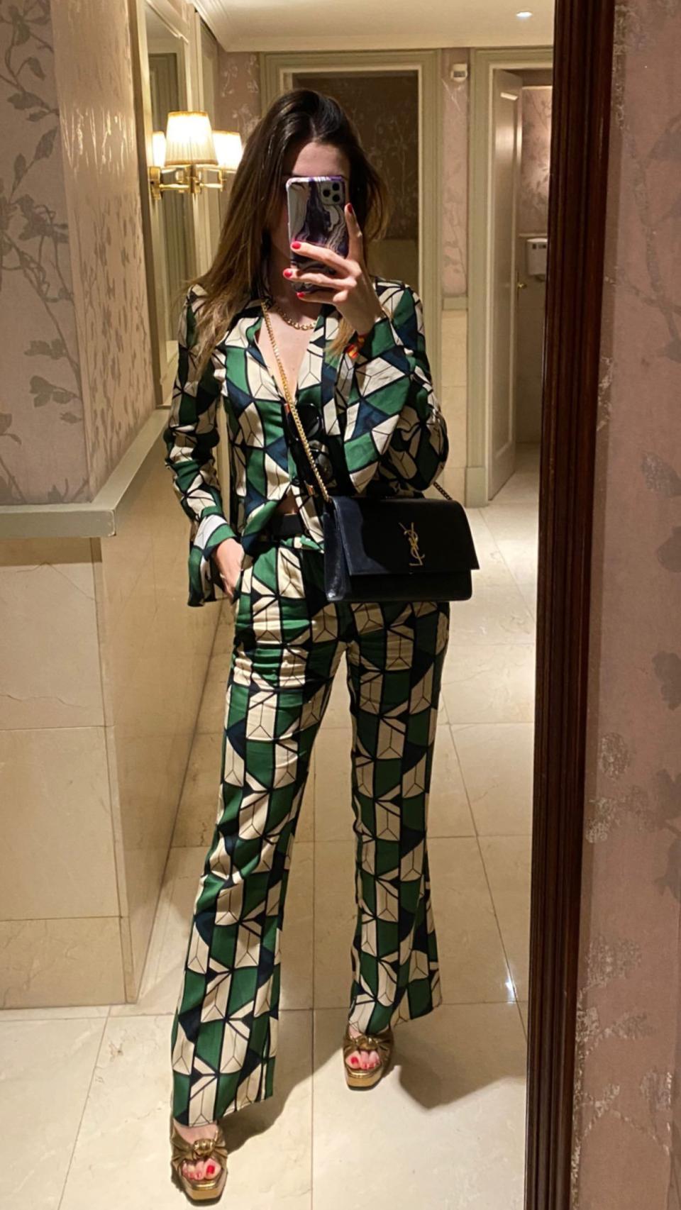 Lydia Bedman ha posado en Instagram con su nuevo conjunto de Zara.