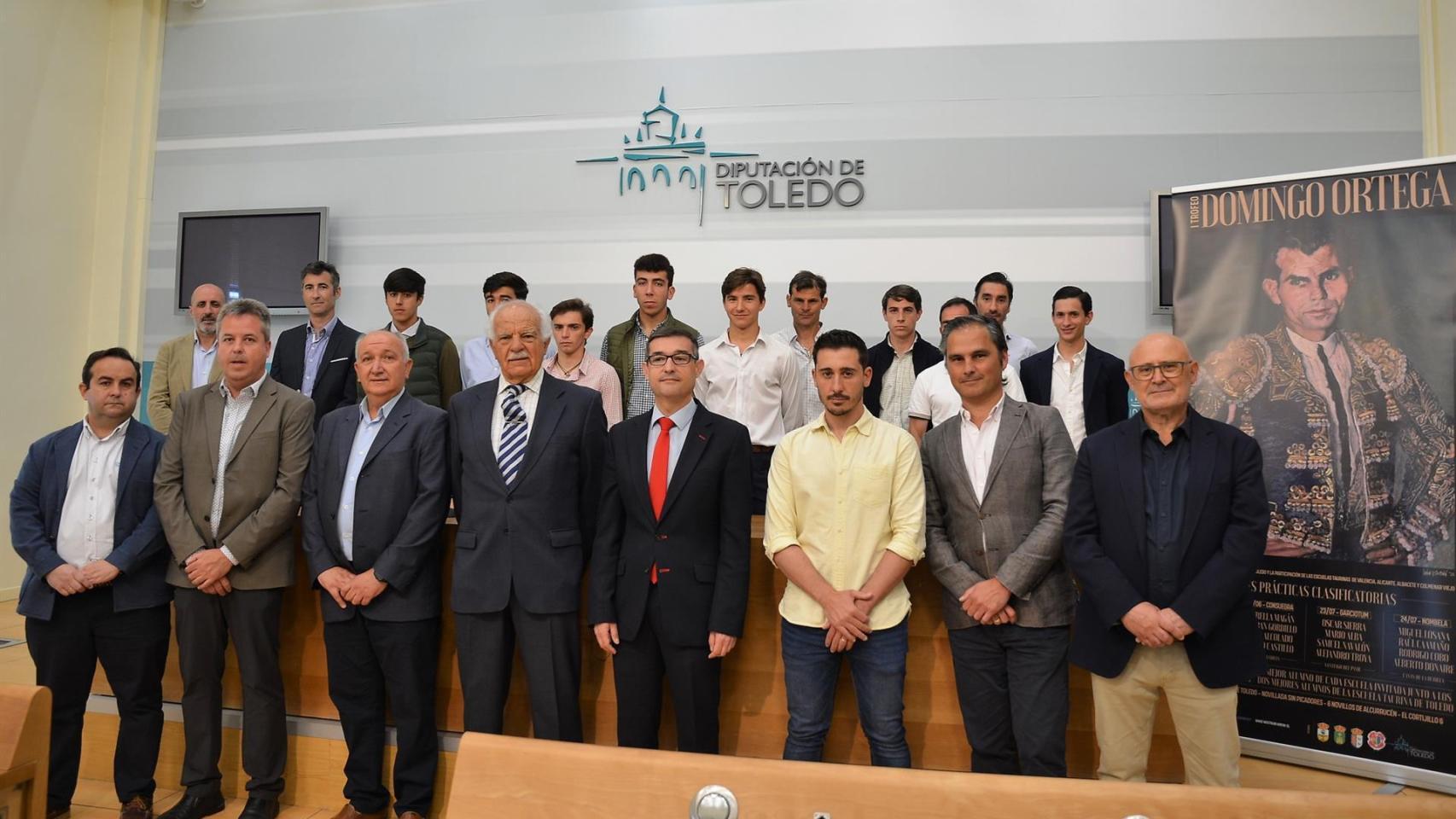 Presentación del concurso taurino 'Trofeo Domingo Ortega'.