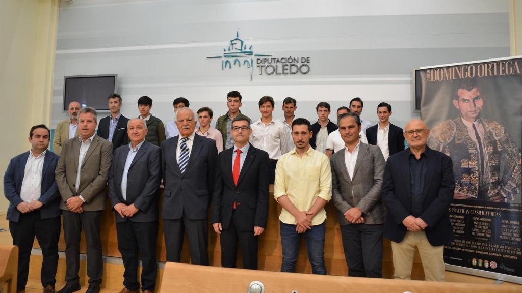 Presentación del concurso taurino 'Trofeo Domingo Ortega'.