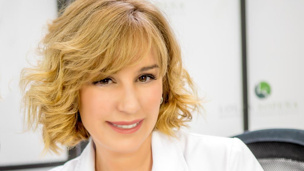 Lola Sopeña, experta en estética.