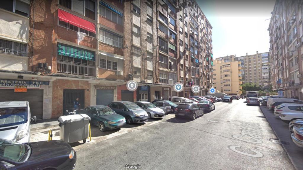 Calle donde ha ocurrido el suceso.