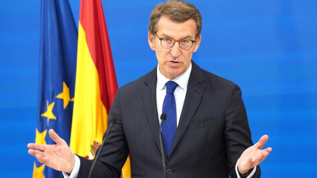 El presidente del Partido Popular, Alberto Núñez Feijóo.