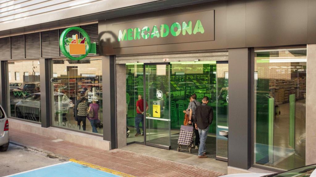 Fachada del supermercado Mercadona.