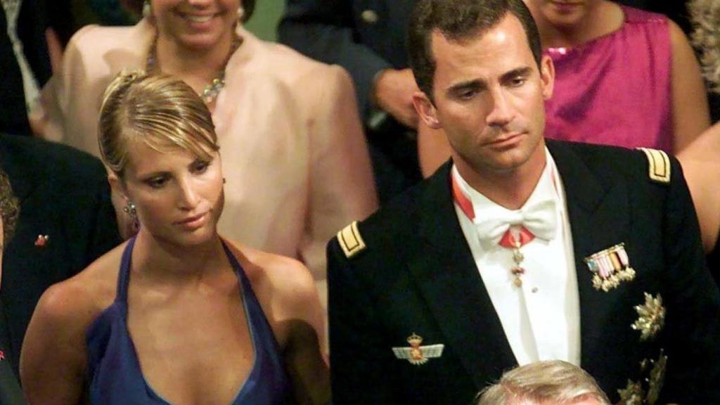 Eva Sannum con Felipe.