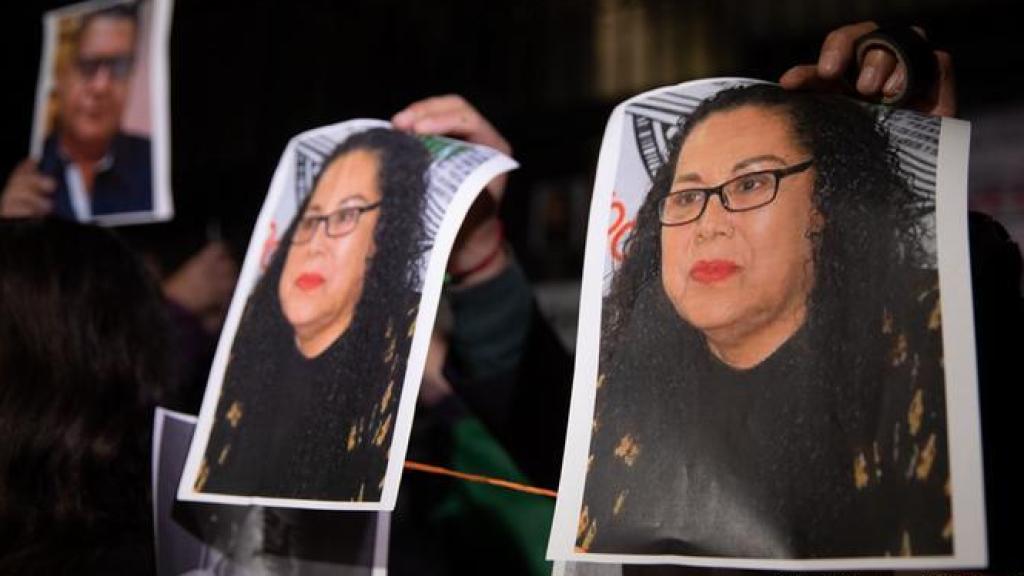La periodista mexicana Lourdes Maldonado, asesinada el pasado enero.