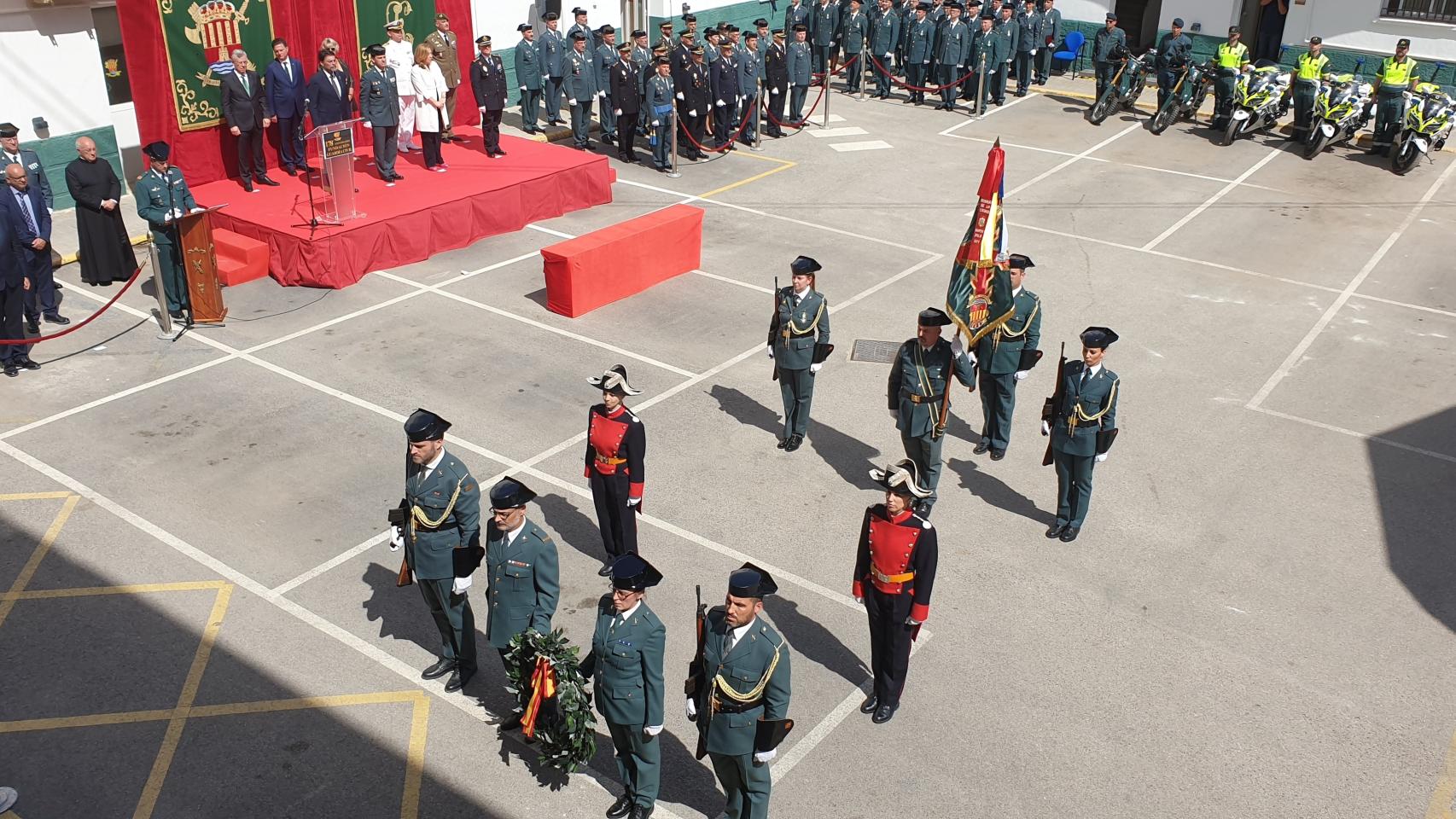 La Guardia Civil celebra en Alicante su 178 aniversario