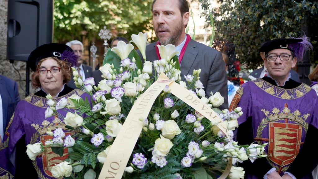 Óscar Puente en la celebración de San Pedro Regalado