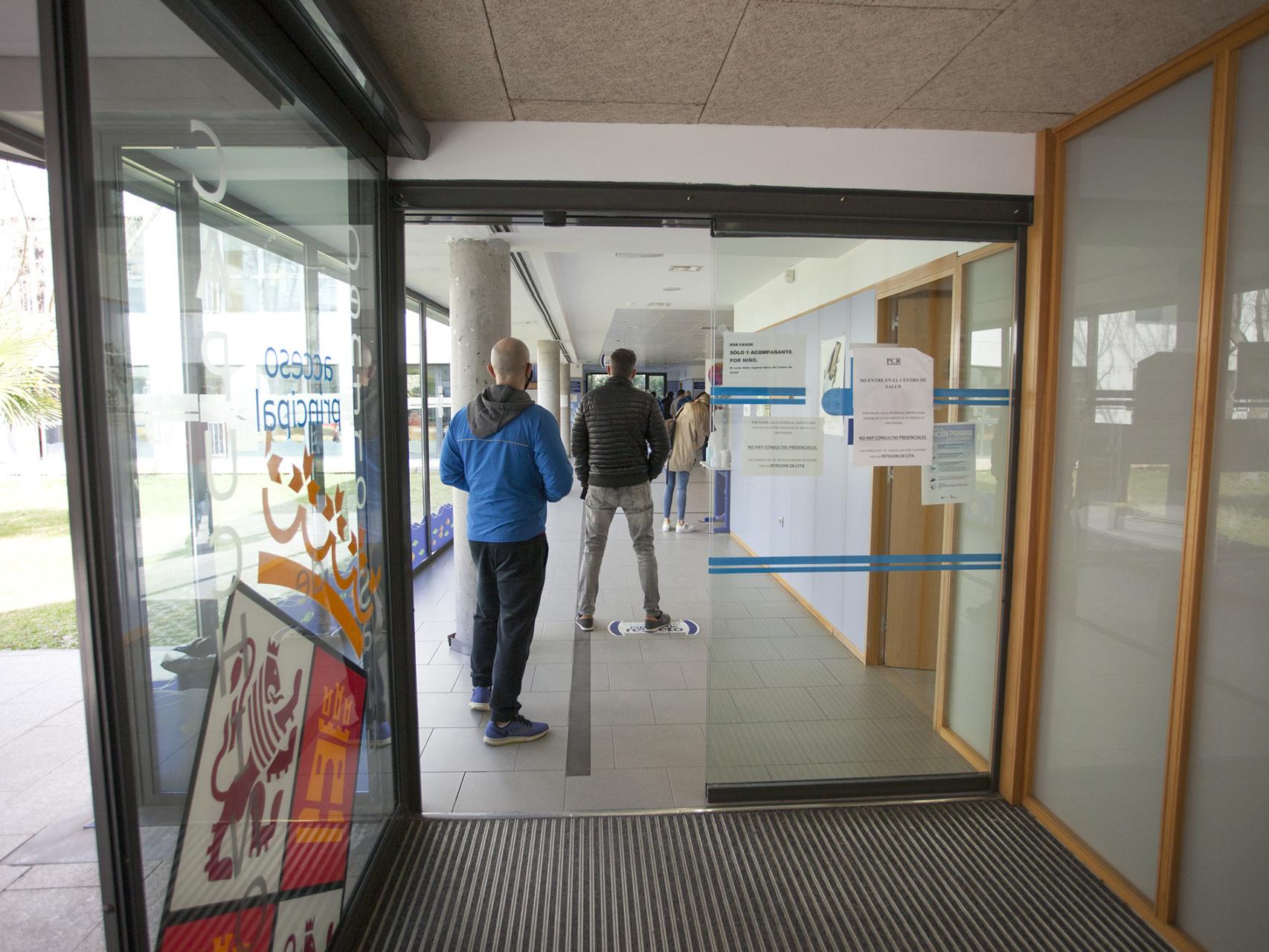 Imagen de archivo de un centro de salud de Castilla y León.
