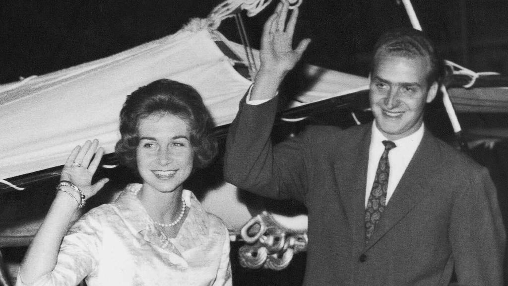 Los reyes eméritos Juan Carlos y Sofía.