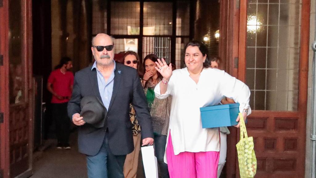 Antonio Resines junto a su mujer, Ana Pérez Lorente.