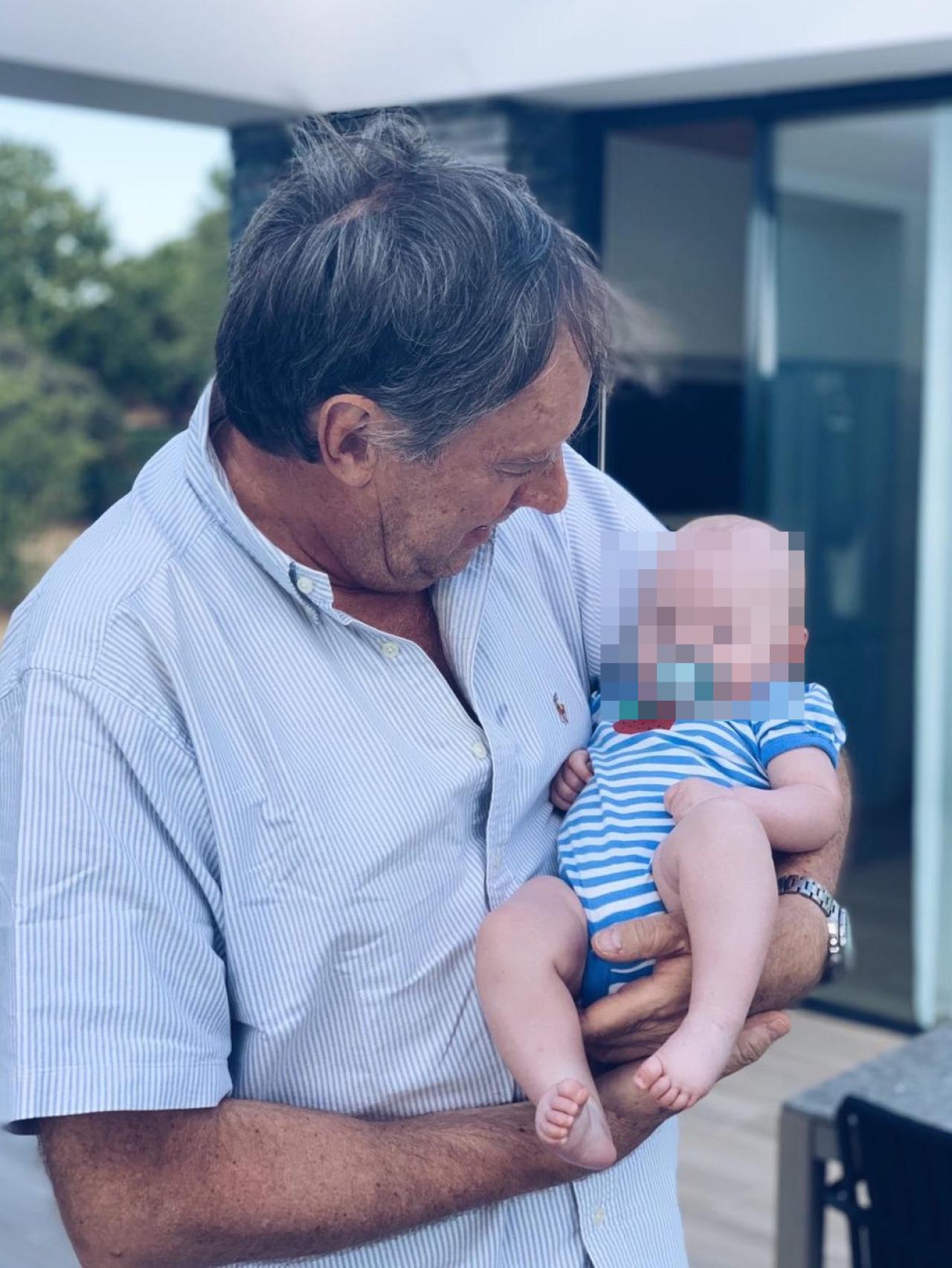La imagen con la que Rudy Fernández felicitó a su progenitor el Día del Padre.