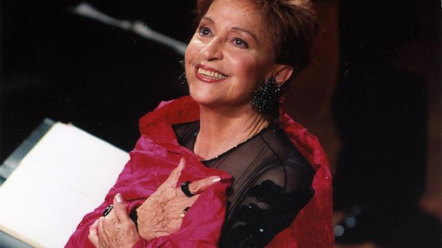 Teresa Berganza en el Teatro Real. Foto: Javier del Real