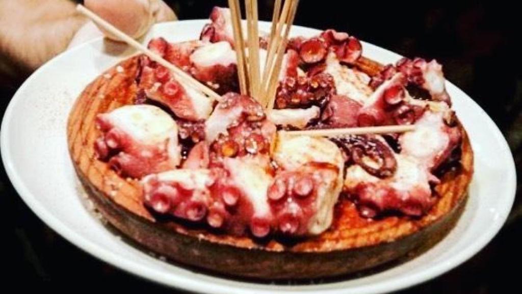 Pulpo de la Pulpeira de Melide