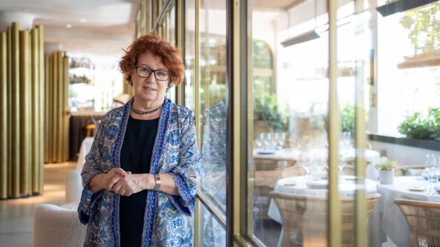 Rosa Villacastín se reúne con MagasIN en Madrid.