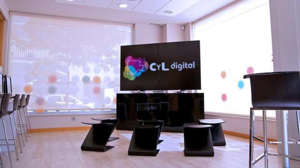 Área expositiva en un centro de Castilla y León Digital