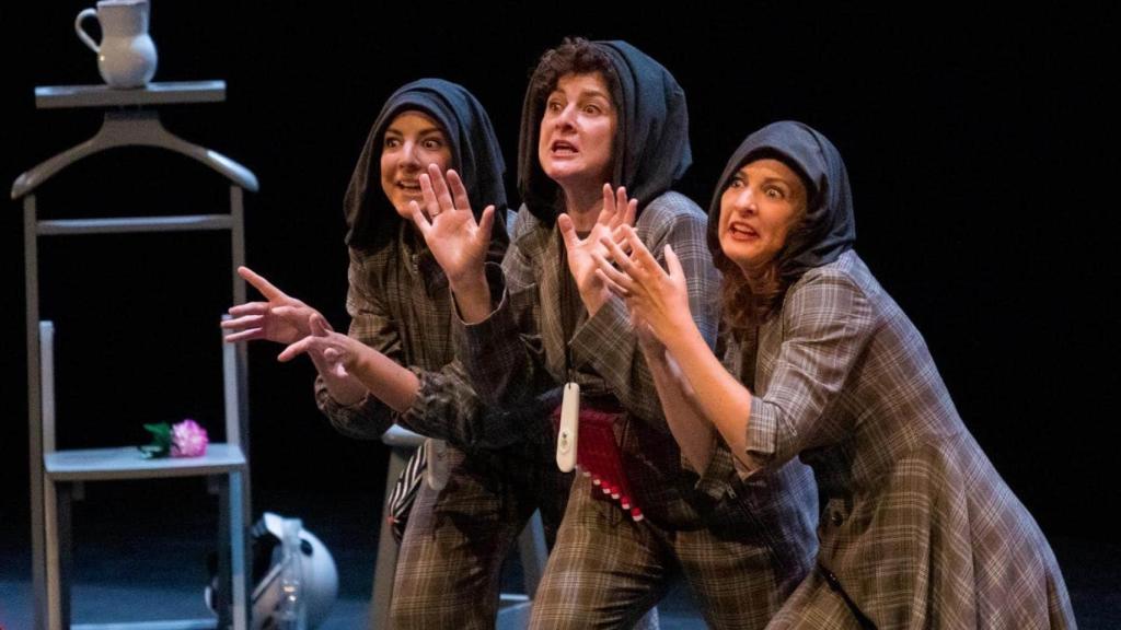 Un momento de 'El viento es salvaje', escrita, dirigida e interpretada por Ana López Segovia