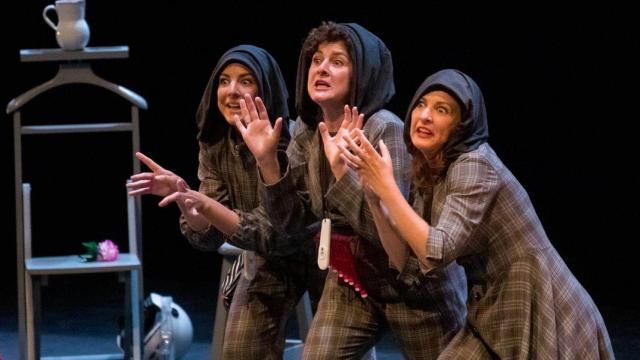 Un momento de 'El viento es salvaje', escrita, dirigida e interpretada por Ana López Segovia