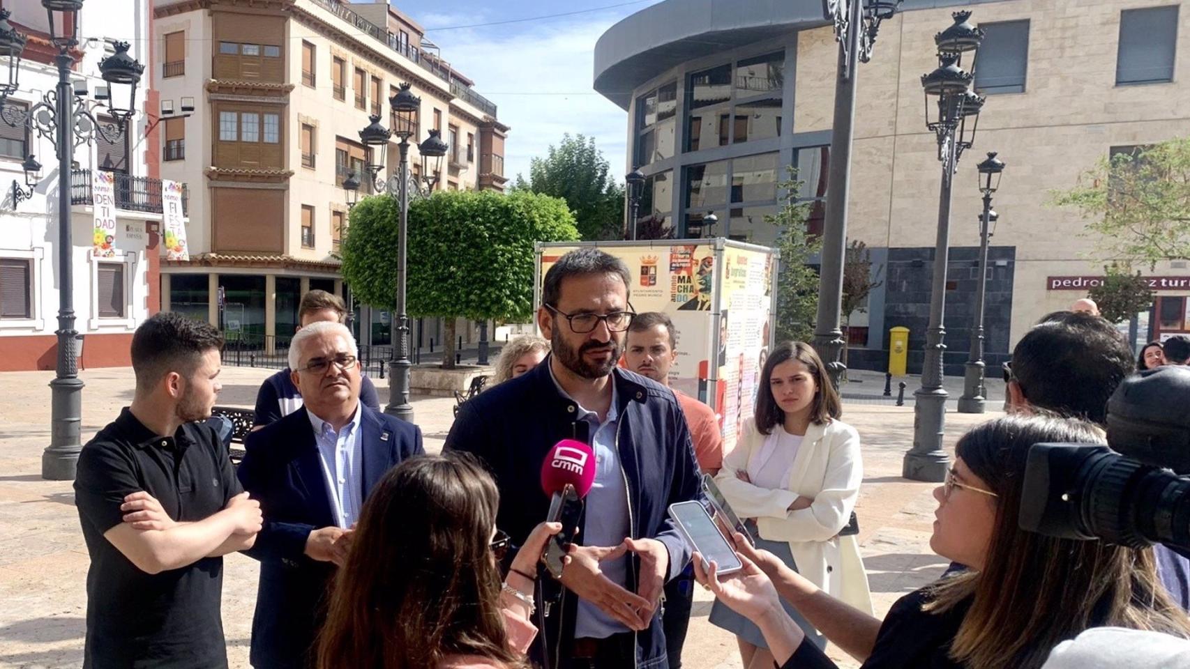 El secretario regional del PSOE, Sergio Gutiérrez.