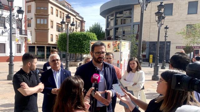 El secretario regional del PSOE, Sergio Gutiérrez.