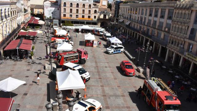 Gran despliegue de medios en Ciudad Real para celebrar el Día de la Protección Civil
