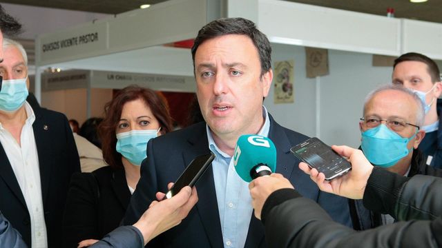 El secretario xeral del PSdeG, Valentín González Formoso.