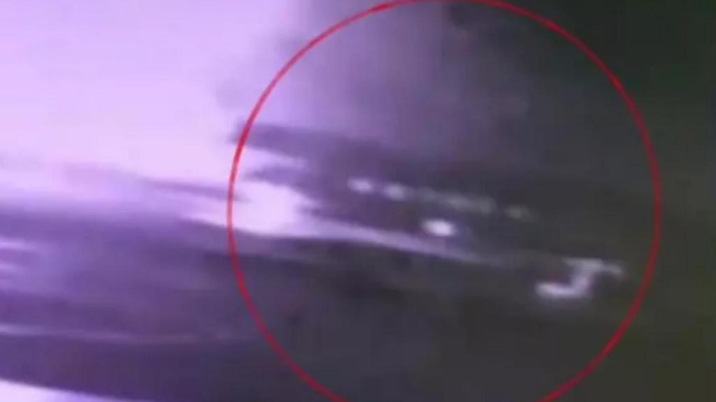 Imágenes del Avión TC-GVA captadas por la cámara de seguridad del aeropuerto Leite Lopes, en Ribeirão Preto (Sao Paulo).