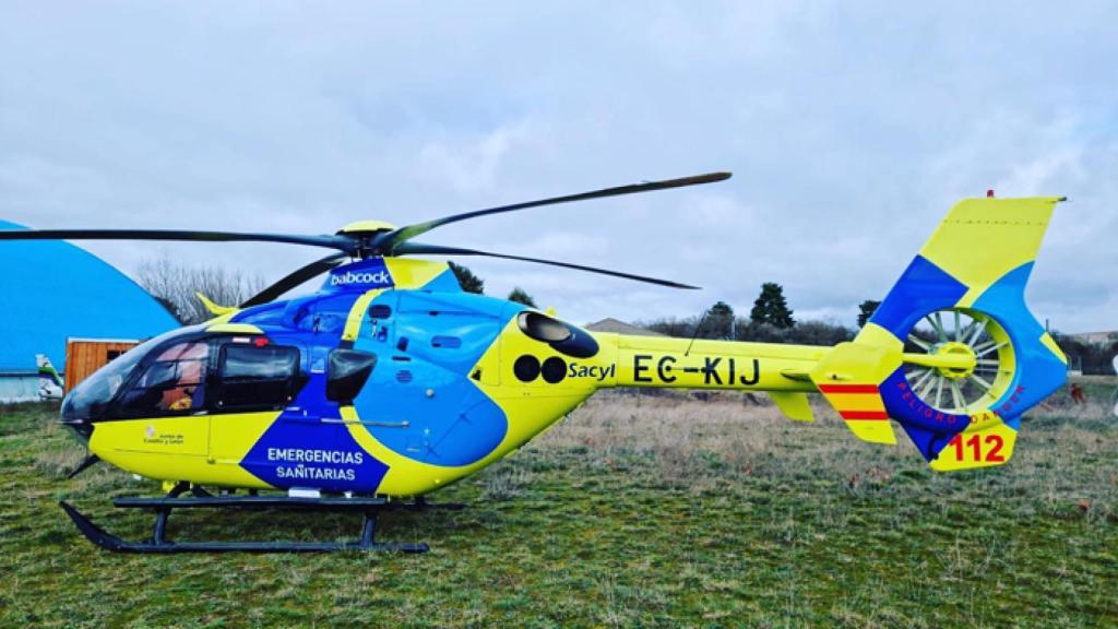 Helicóptero Sanitario de Sacyl