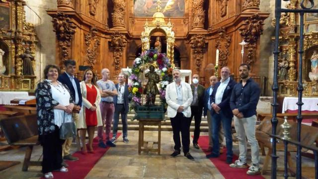 Barcones en Berlanga de Duero celebrando San Isidro
