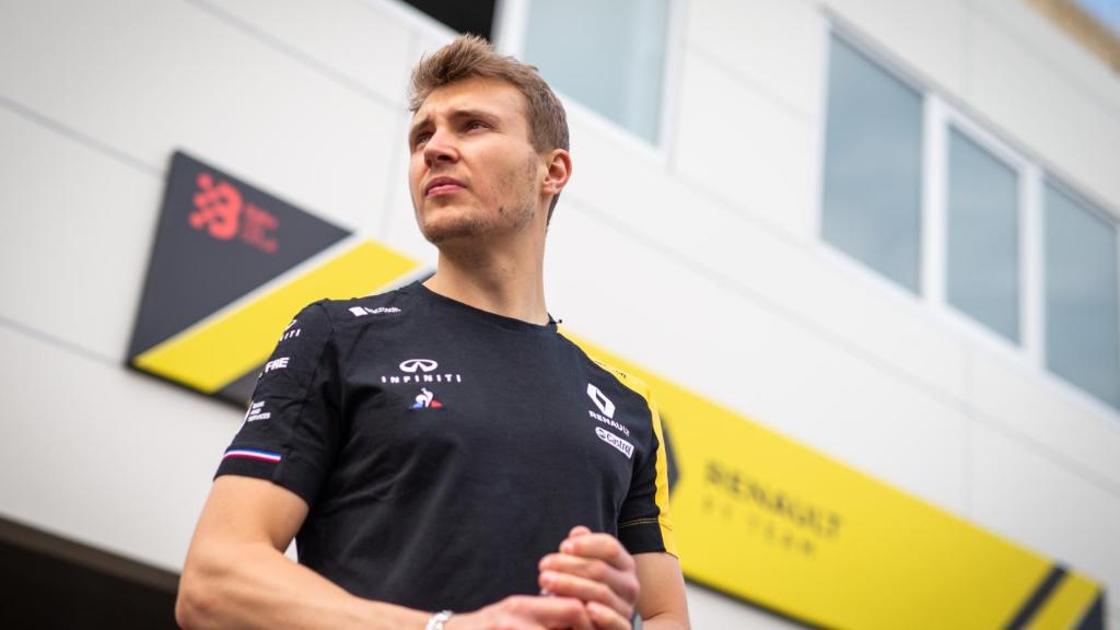 Sergey Sirotkin durante su etapa como piloto probador de Renault F1