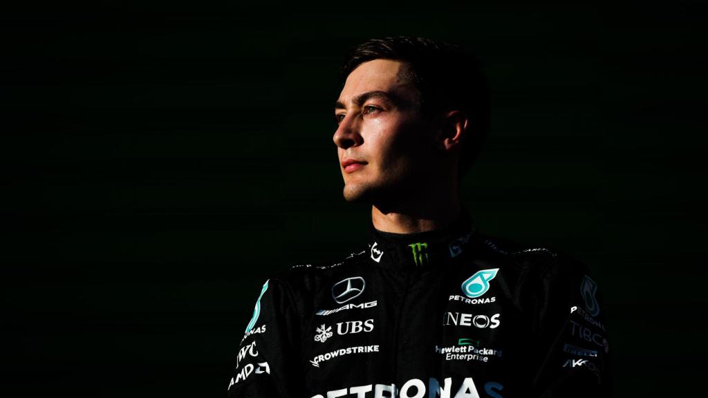 George Russell, piloto de Mercedes en la Fórmula 1 durante la temporada 2022