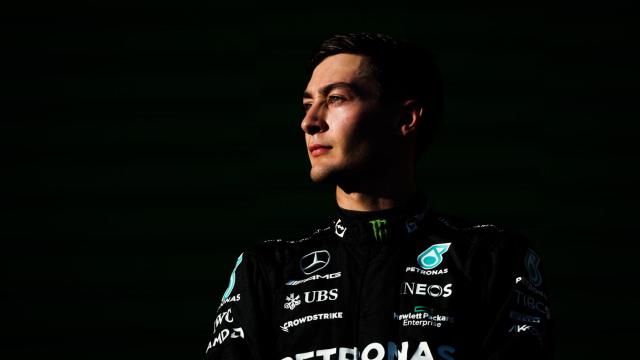 George Russell, piloto de Mercedes en la Fórmula 1 durante la temporada 2022