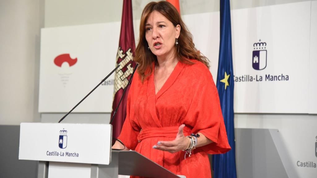 Blanca Fernández, consejera portavoz del Gobierno de Castilla-La Mancha
