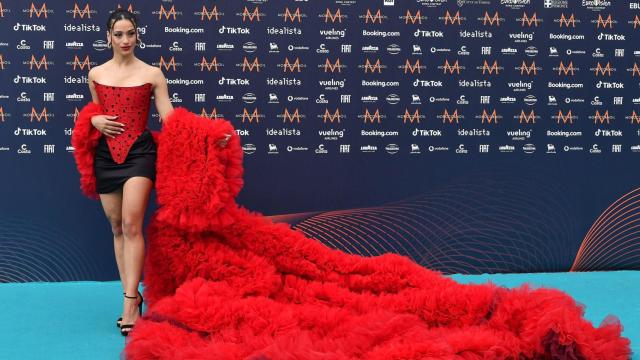 La representante española en Eurovisión, Chanel.