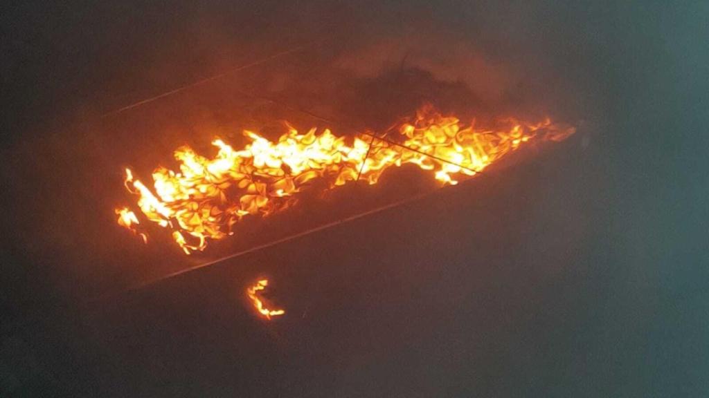 Incendio en Aceros Roldán