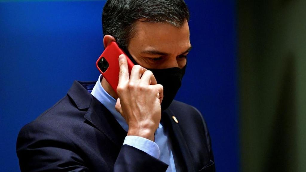 Sánchez, durante una conversación telefónica.