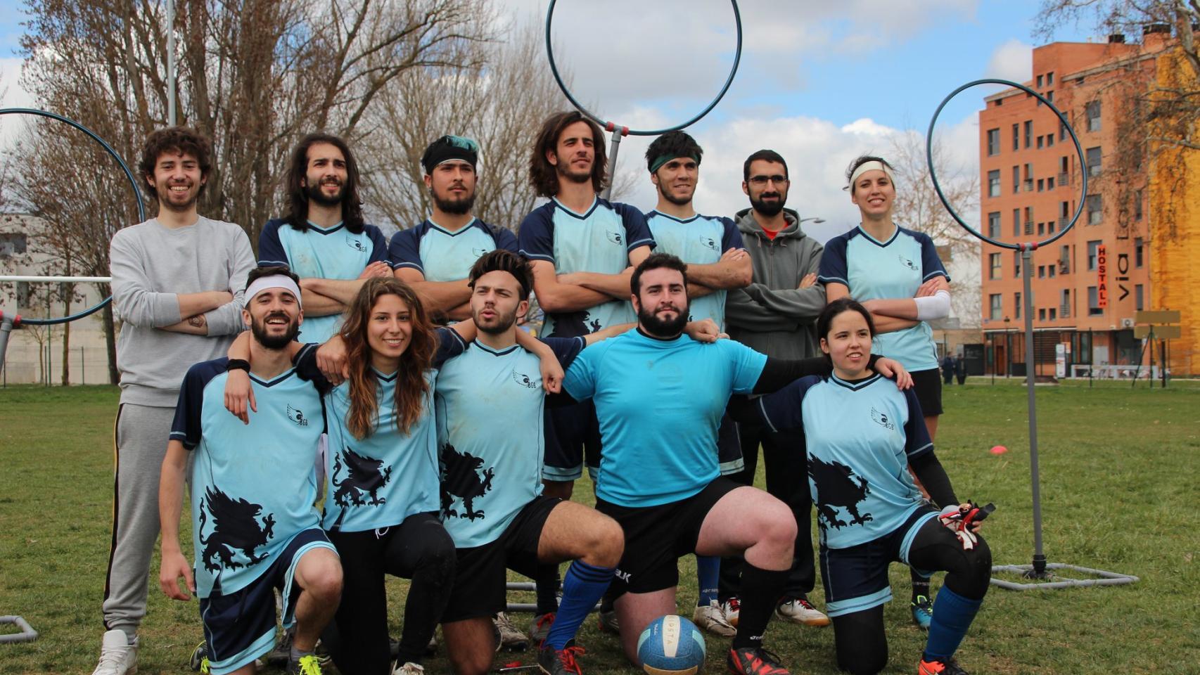 El equipo de Quidditch Blue Gryffin Burgos