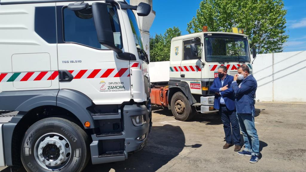 El Parque de Maquinaria de la Diputación de Zamora incorpora una nueva cabeza tractora