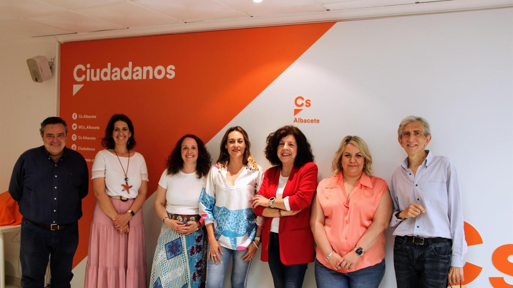 Nueva Junta Directiva de Cs en Albacete. Foto: Cs.