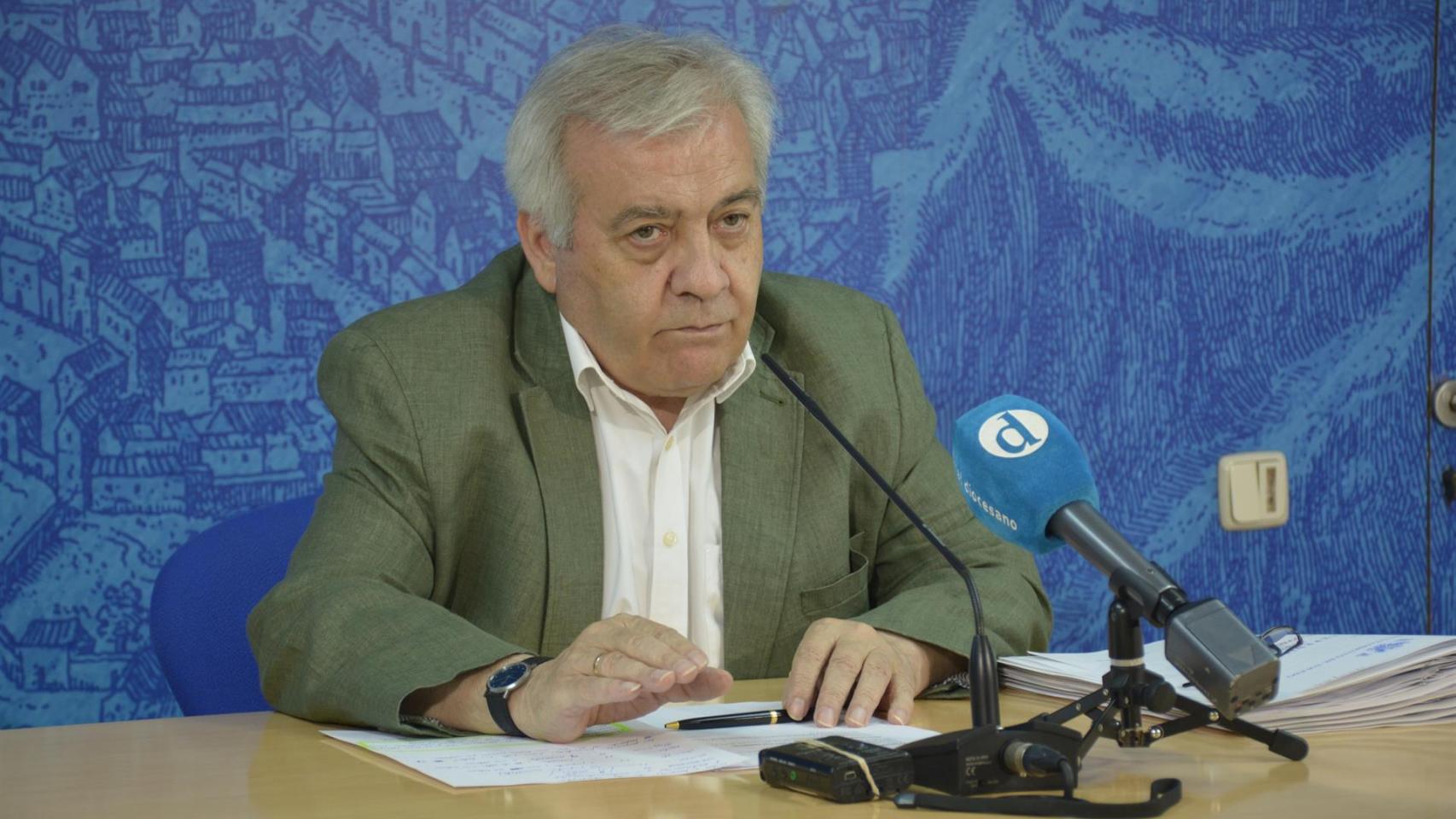 Juan José Pérez del Pino, concejal de Participación Ciudadana en el Ayuntamiento de Toledo. Foto: Ayuntamiento de Toledo.