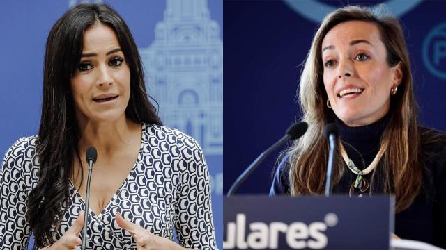 Begoña Villacís y Carmen Navarro, dirigentes de Ciudadanos y PP respectivamente.