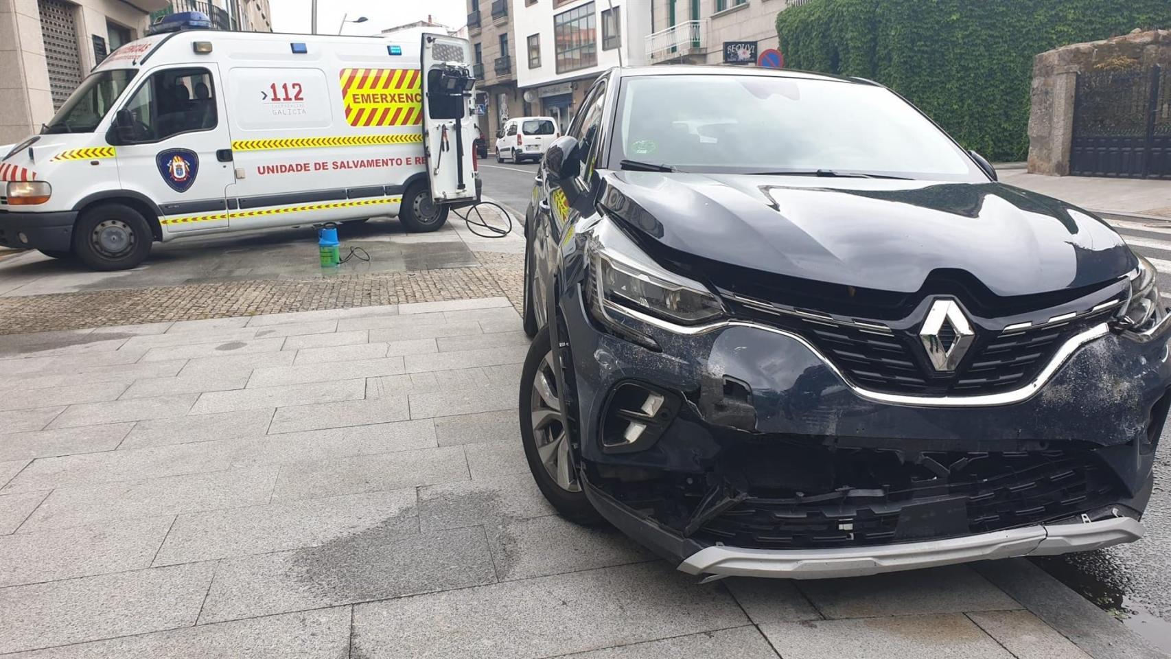 Imagen del accidente.