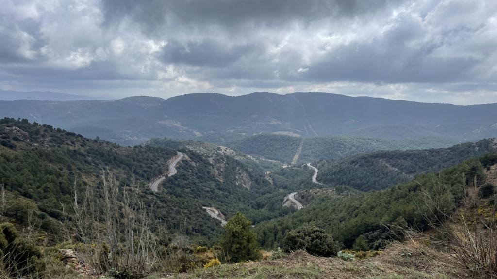 Vista desde Vistabella del Maestrat, el pueblo donde estaba instalada la secta.