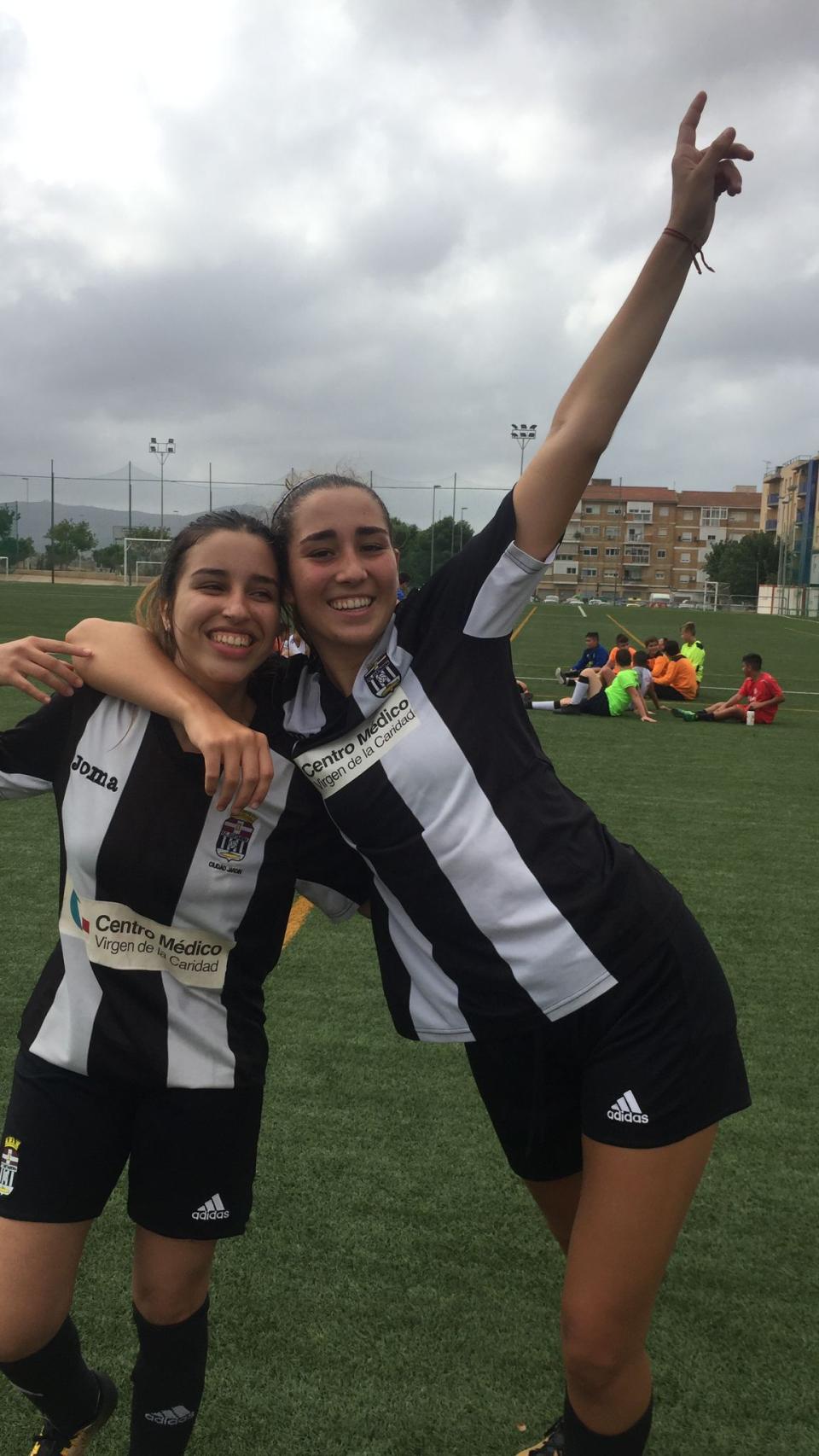 Basma, luciendo la elástica del FC Cartagena.