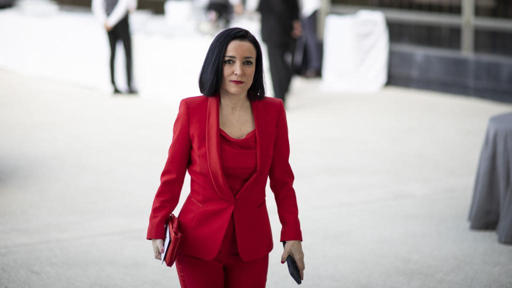 Cruz Sánchez de Lara, vicepresidenta de EL ESPAÑOL a su llegada al IESE donde se han entregado los premios CESUR.