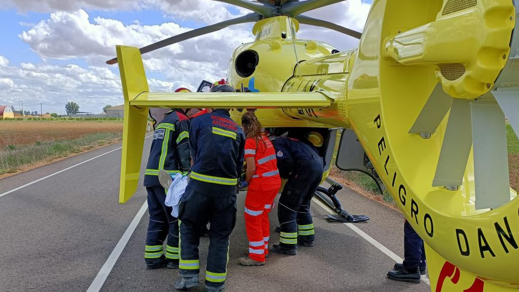 Helicóptero Sacyl 112