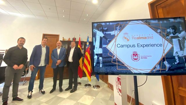 Un momento de la presentación este martes en Elda.