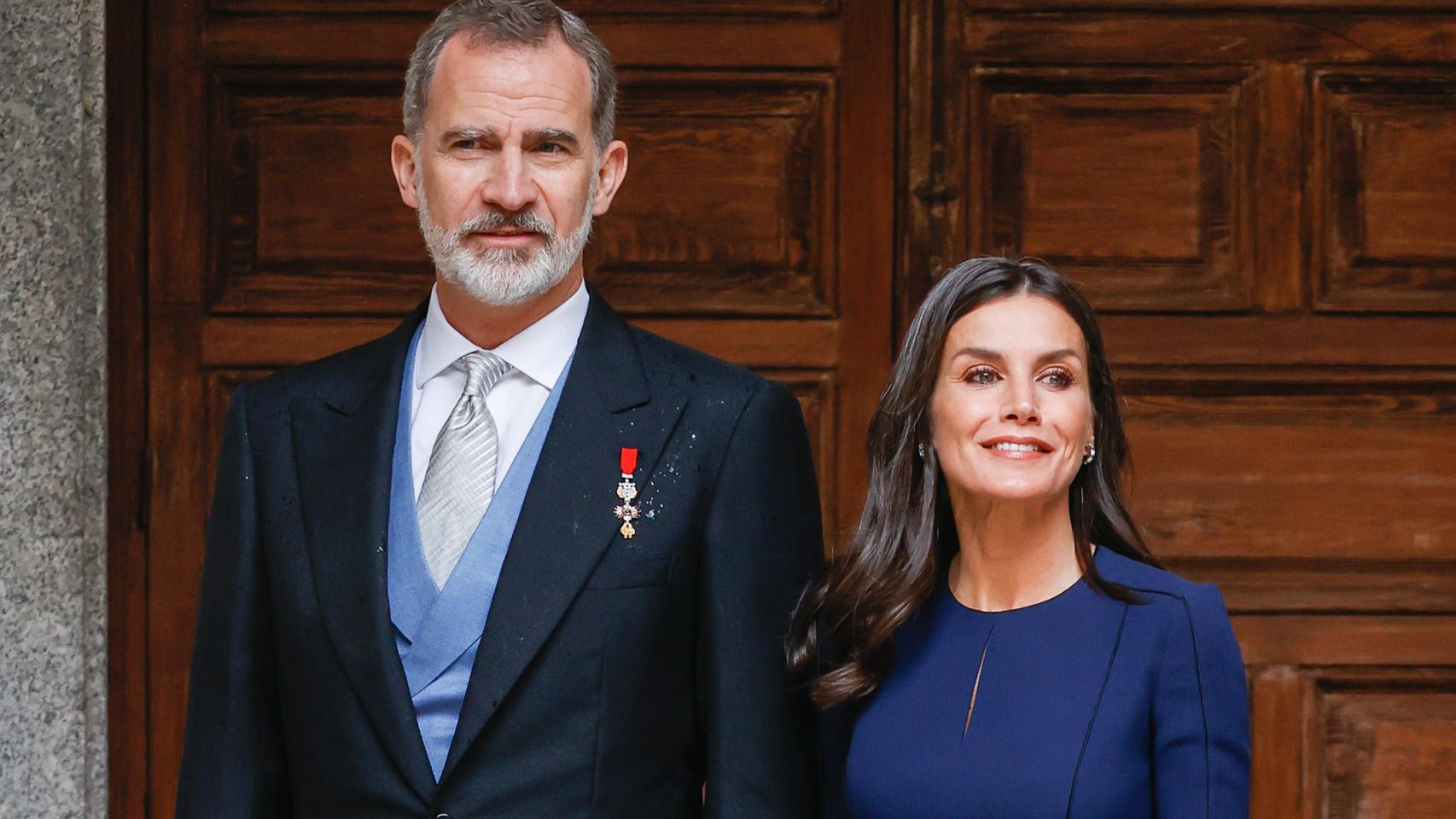 Los reyes Felipe VI y Letizia.