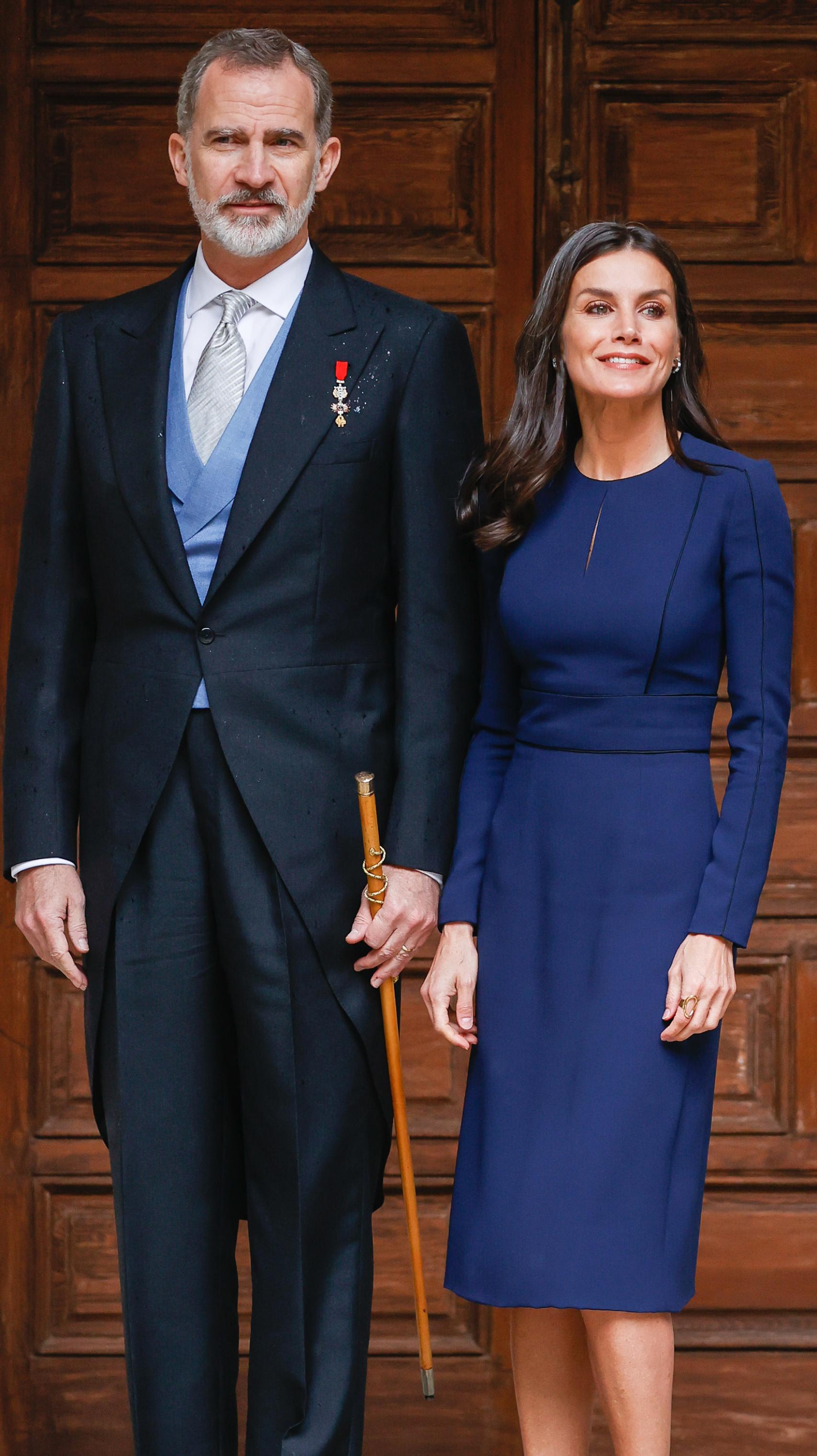 Los reyes Felipe VI y Letizia.